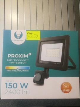 Halogen Led 30w forever z sensorem 