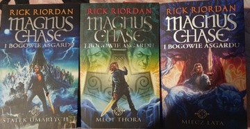 Magnus Chase i bogowie Asgardu t 1-3 Rick Riordan