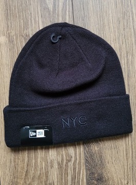 czapka beanie New Era NYC New York City czarna