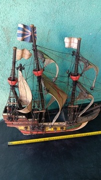 Statek żaglowiec model