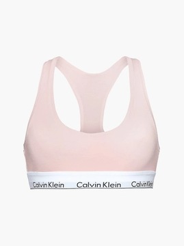 Calvin Klein biustonosz typu Bralette Pink roz. L 