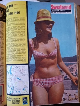 PRL. Magazyn Turystyczny Światowid rocznik 1966.