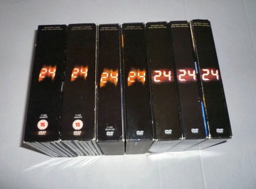 SERIAL 24: K. Sutherland: 8 sezonów 54 szt. DVD