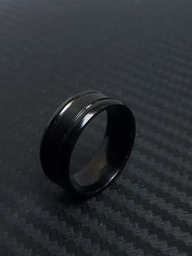 Pierścień Obrączka 19mm Średnicy Sygnet Ring