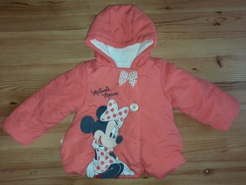 Kurtka zimowa Myszka Minnie 12-18m Disney Nutmeg