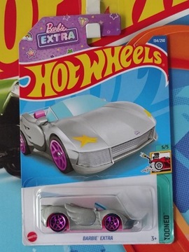 HW Hot wheels 2022 HCT35 Barbie extra tooned 5/5 Mattel long card #134