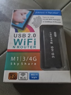 Wi-Fi Router USB 2.0 Mi/3/4G Sky Share