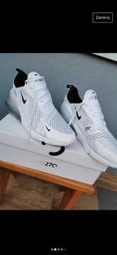 Buty nike 270 białe męskie 