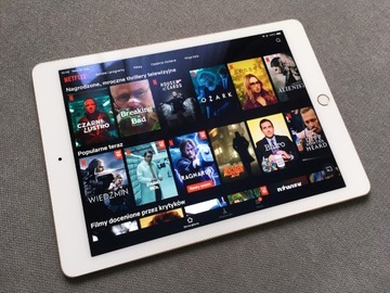 Ipad Air 2 9.7" - jak nowy, netflix, nauka, gry