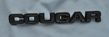 COUGAR emblemat znaczek logo napis 53