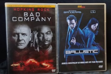 BAD COMPANY, BALLISTIC, 2XDVD  ,HOPKINS, BANDERAS.