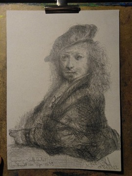 Rembrandt van Rijn Self Portrait 1639 