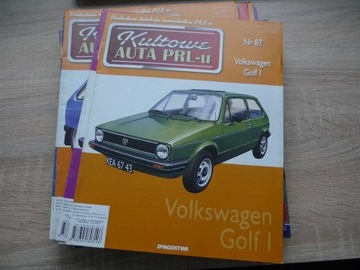 VOLKSWAGEN GOLF I KULTOWE AUTA PRL-u NR 87 GAZETKA