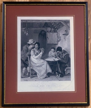 Paul-Léon Jazet (1848–1918), piękna duża mezzotint