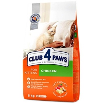 Karma dla kota Club4Paws Kurczak 5 kg