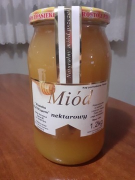 Naturalny Miód Pszczeli 1.2kg