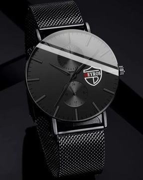 Super cienki zegarek męski- nowy