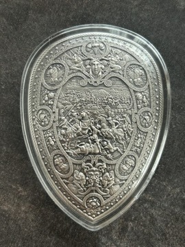 Srebrny Numizmat Tarcza Henryk II 2022, 2 uncje