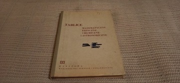 Książka Tablice Matematyczne Fizyczne Chemiczne