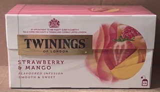 Twinings Strawberry Mango 25 saszetek