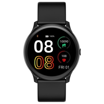 Zegarek G. ROSSI SMARTWATCH - Czarny PEŁNY DOTYK