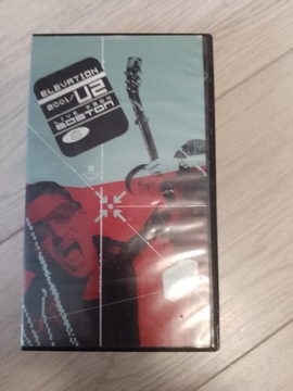 VHS U2 elevation 2001 live from boston