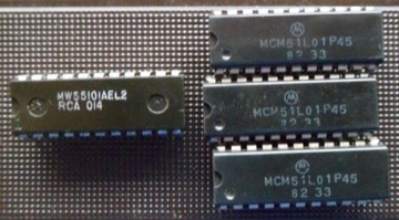 MCM51L01P45 MWS5101AEL2 1k STATIC RAM 