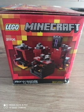 LEGO Minecraft 21106 Nether Unikat