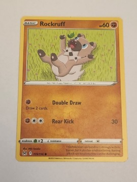 Karta Pokemon Rockruff