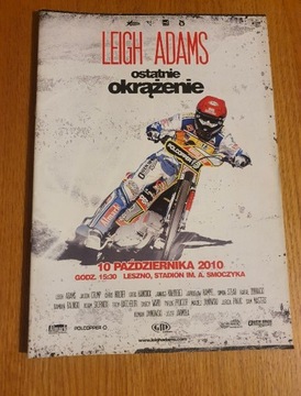 Program "Leigh Adams ostatnie okrężnie" 2010