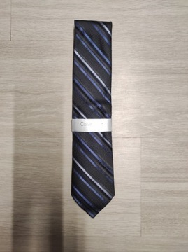 Krawat jedwabny Calvin Klein
