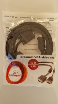 Przewód Premium VGA VIDEO CABLE 3m