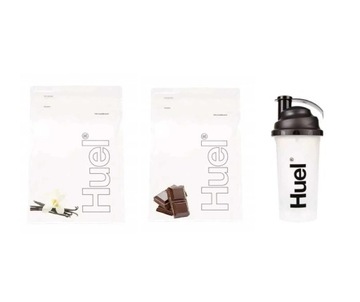 HUEL Essential Czekolada i Wanilia+miarka i shaker