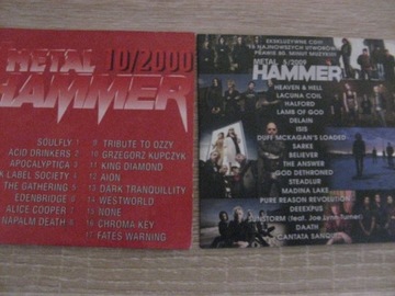 2CD - 2 składanki  z METAL HAMMER - a