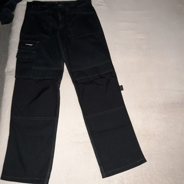 DUNLOP  czarne jeansy męskie 