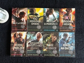 Kevin Hearne Kroniki Żelaznego Druida Zbrodnia x8