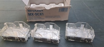 MX-SCX1 sharp zszywki oryginalne 3szt FV