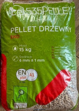 Pellet drzewny 535pellet EKO, ENplus A1, hurt 24t