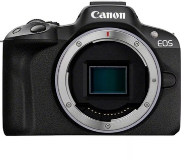 Bezlusterkowiec Canon EOS R50 + dwa obiektywy i akcesoria