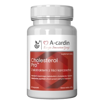 A-cardin – Pozytywny wpływ na poziom cholesterolu