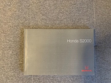 Instrukcja obsługi Honda S2000 PL Język Polski