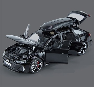 Audi RS6 1:32 otwierane drzwi LED dźwięk prezent