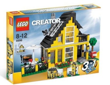 LEGO 4996 Creator 3w1 - Domek plażowy - Nowy!