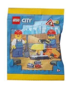 LEGO City Minifigure Polybag - Building Team with Tools #952305
