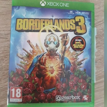 Borderlands 3 xbox one pudelko