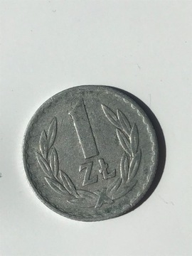 Moneta 1zł 1975 rok z PRL
