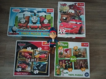 Puzzle 3+ i gratis maskotka Jake i piraci