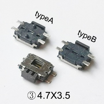 Mikro przycisk 4.7x3.5mm Typ B - (5 szt.)