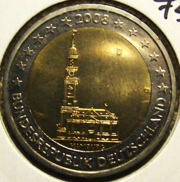 2 EURO NIEMCY 2008 D