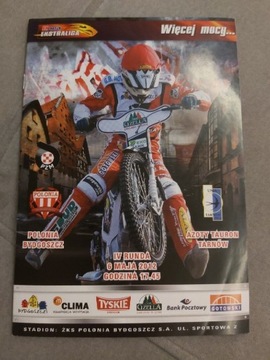 Program Żużel Polonia Bydgoszcz - Tarnów 2012